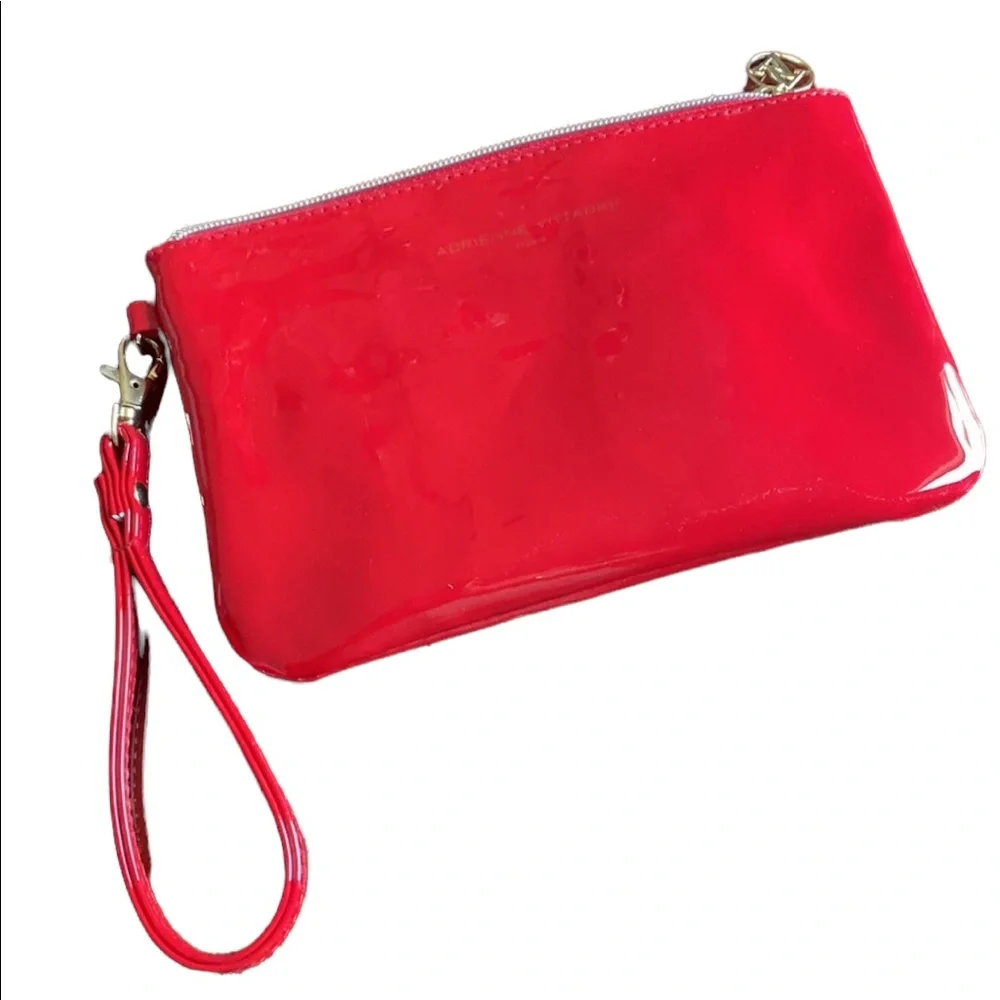 Adrienne Vittadini Red Wristlet